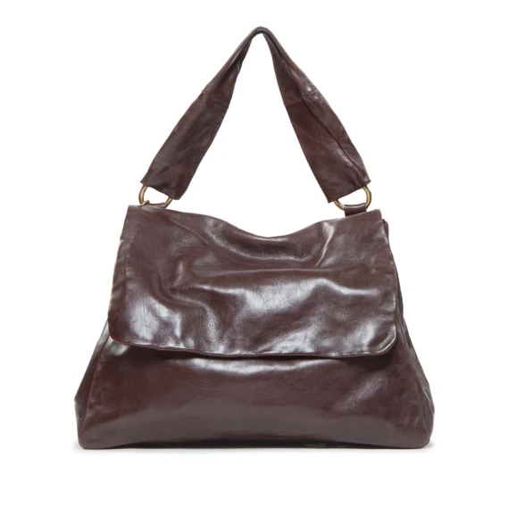 cartella JESSYE in pelle ebano