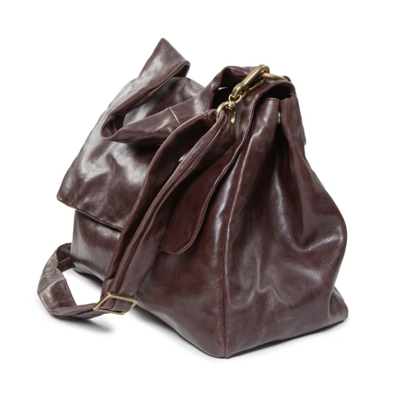 cartella JESSYE in pelle ebano