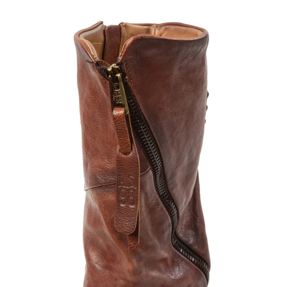 biker vestito in pelle calvados