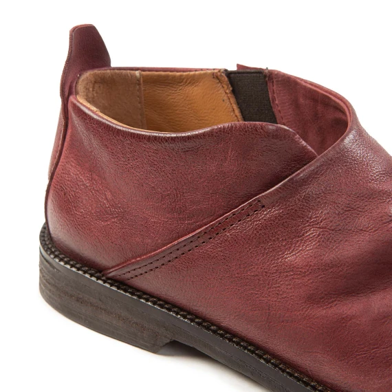 slipon in pelle madera