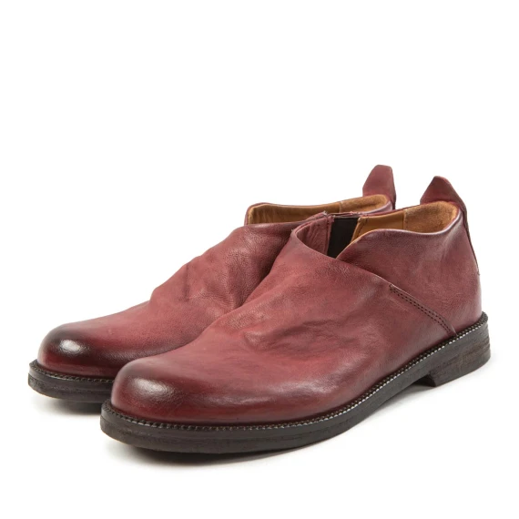 slipon in pelle madera