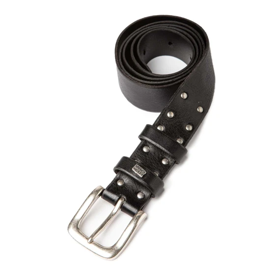 cintura pelle nera