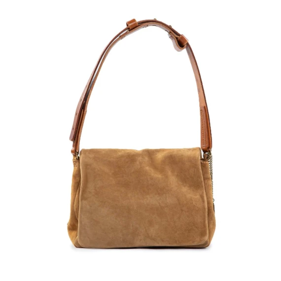 tracolla patta in pelle cuoio