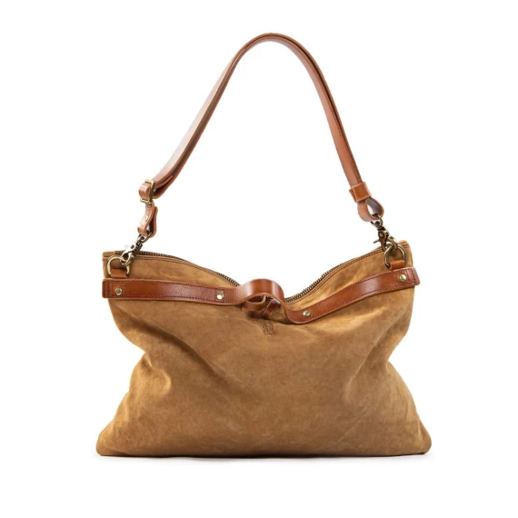 cartella rettangolare in pelle cuoio