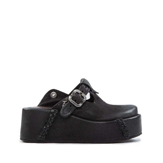 sabot zeppe MANOLA nere