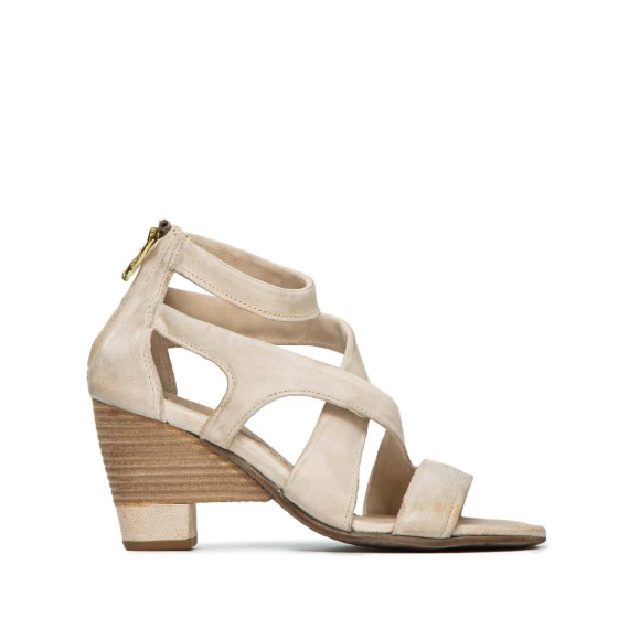 sandali PRISCILLA tacco tango beige