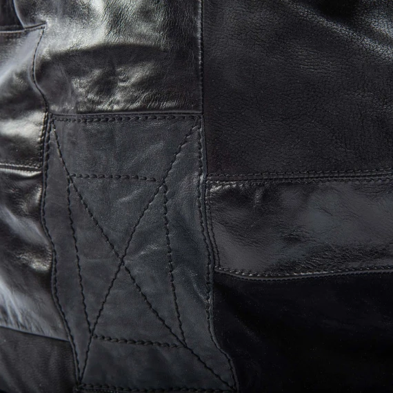 shopper PATCHWORK nero