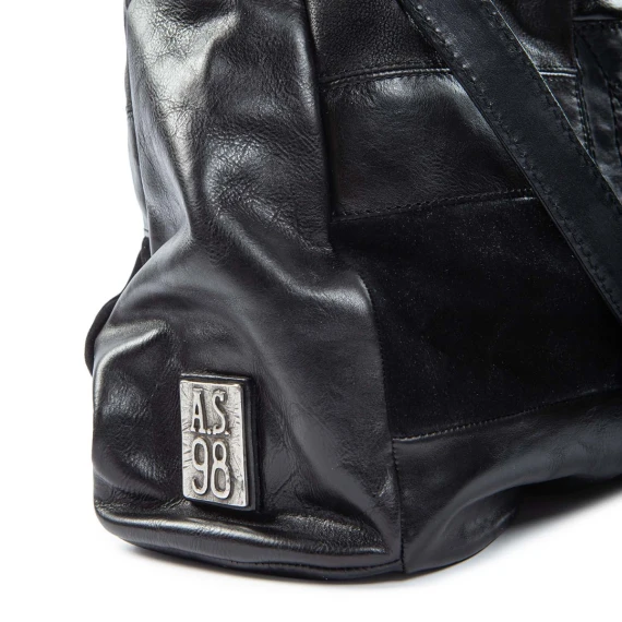 shopper PATCHWORK nero