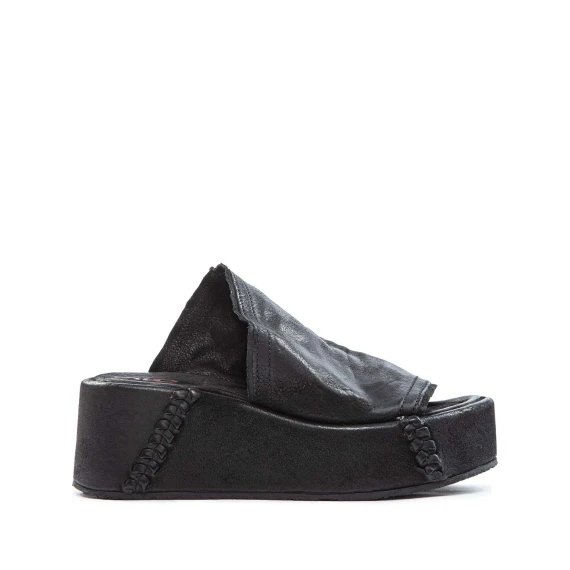 sabot asimmetrico MANOLA nero