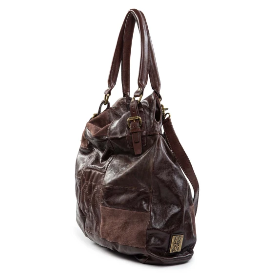 CHRISTA shopper, ebony leather