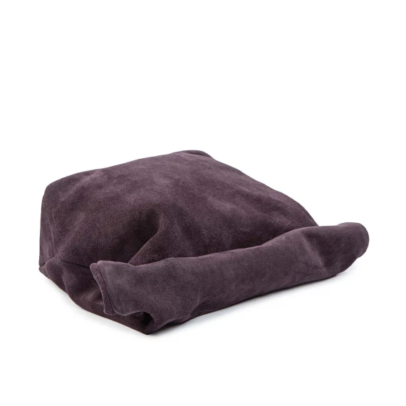 KIAN purple suede pencil case