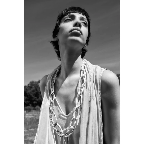 collana CATENA bianca