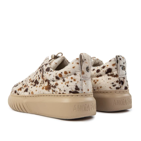 sneakers LIBI in pony muccato
