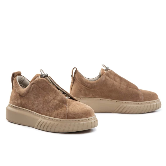 LIBI sneakers in natural suede andìafora