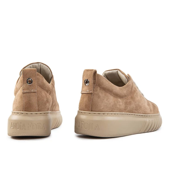 ELEN sneakers in natural suede andìafora