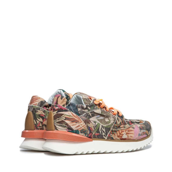Low-top multicolor floral sneakers andìafora