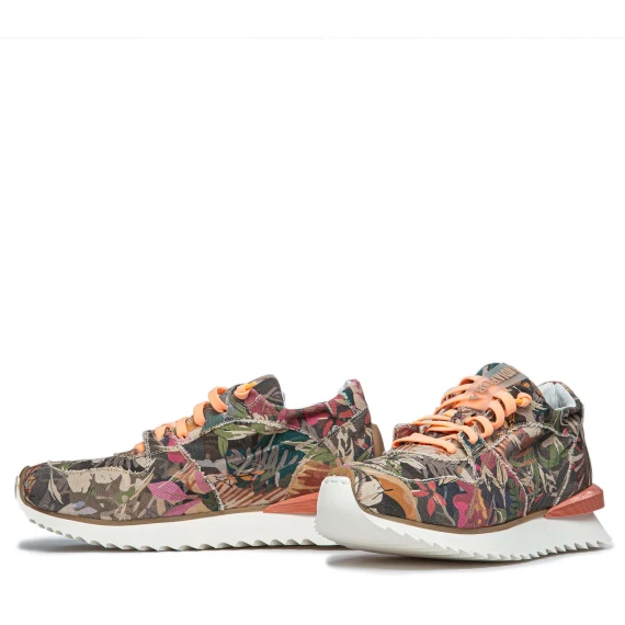 Low-top multicolor floral sneakers andìafora