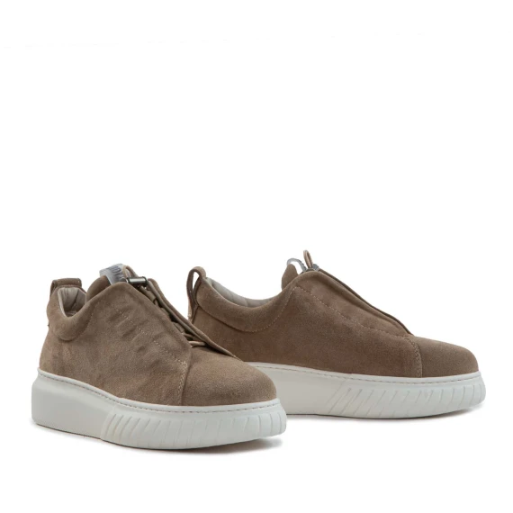 sneakers LIBI in suede camel