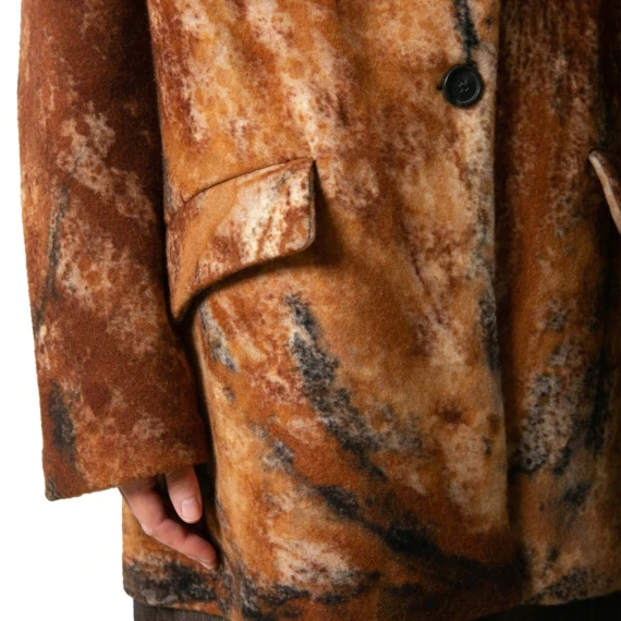 giacca rever cashmere