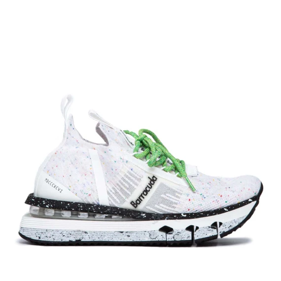 snaekers NIKHO in tessuto bianco