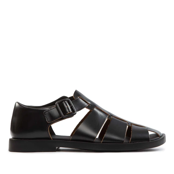 scarpe DON in pelle nera