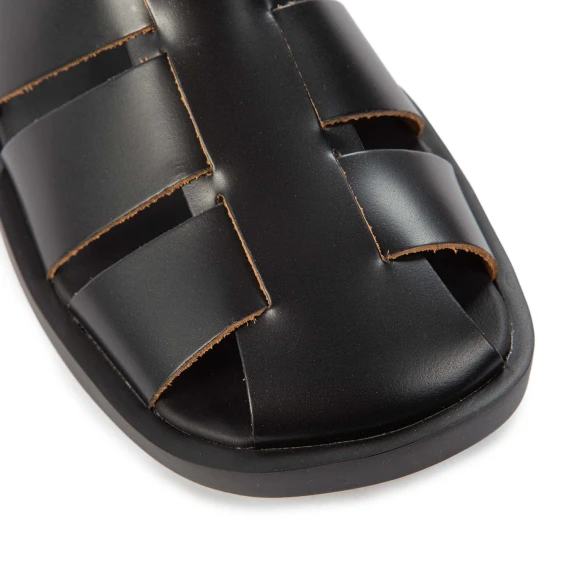 scarpe DON in pelle nera