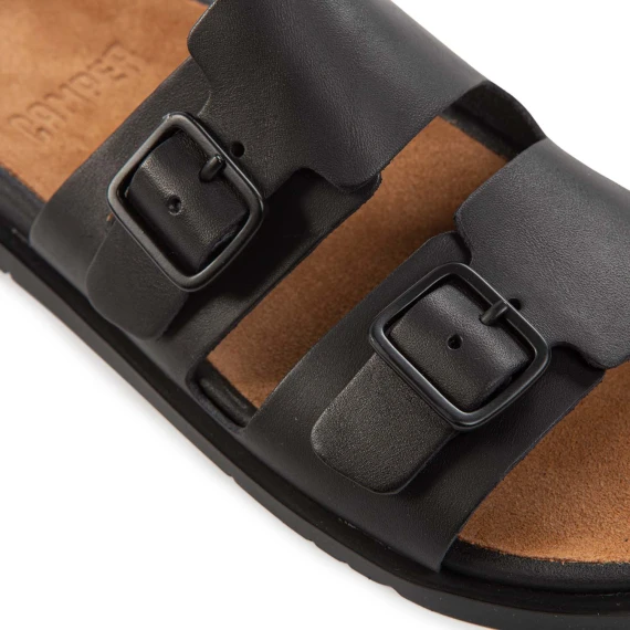 LLUC Black Fussbett Clogs