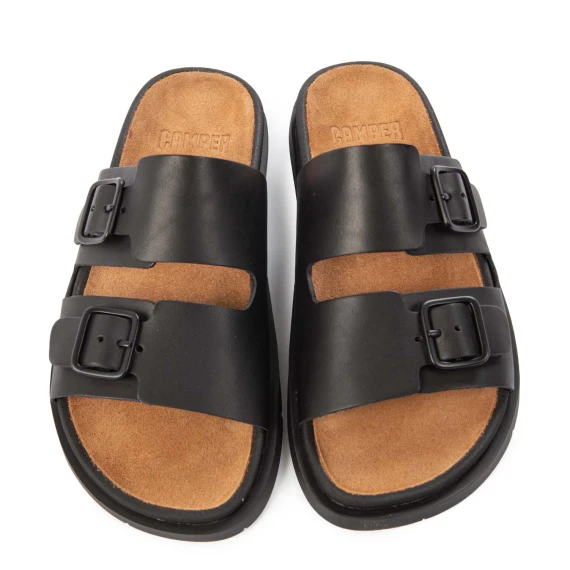 LLUC Black Fussbett Clogs