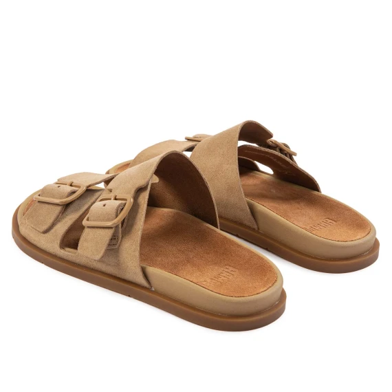 sabot fussbett due fibbie beige