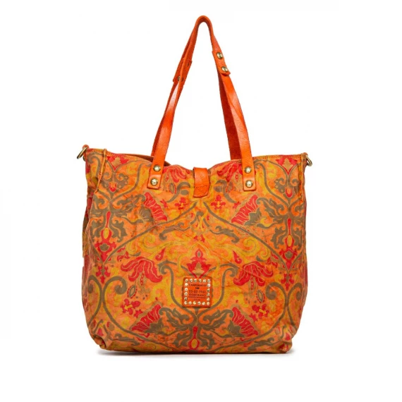 shopper IBISCO con fantasia multicolore