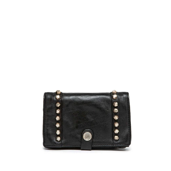 portafoglio MATERA in pelle nera