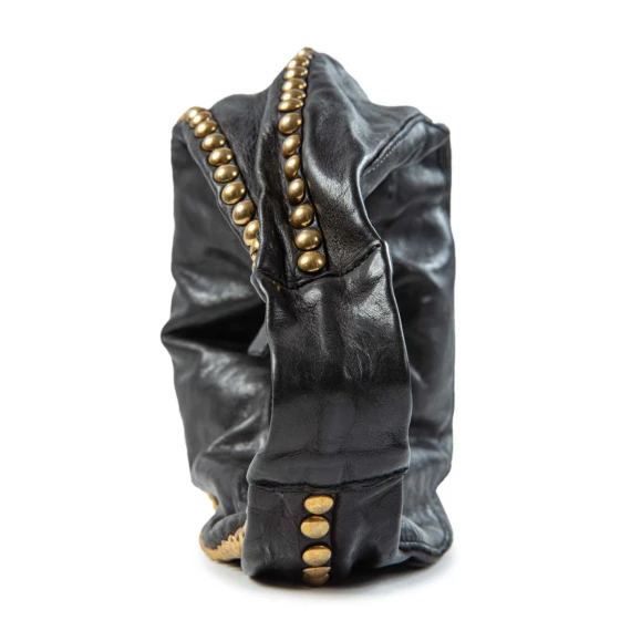 monospalla MARISA tondo con borchie