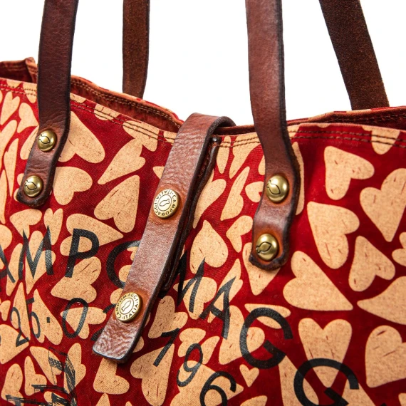 shopper GENZIANA cuori