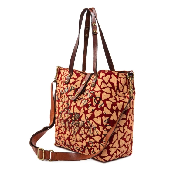 shopper GENZIANA cuori