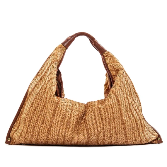 monospalla rafia tinto di capo