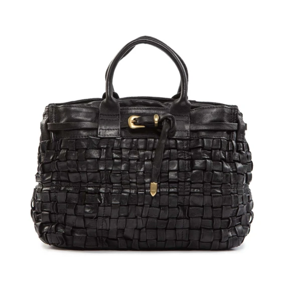 PENELOPE shopper in black leather
