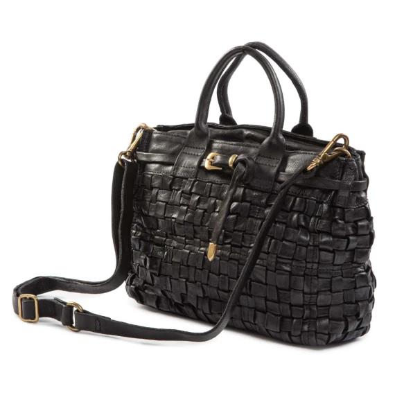 PENELOPE shopper in black leather