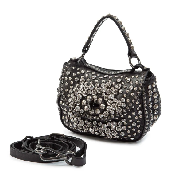 black AFRODITE shoulder bag campomaggi