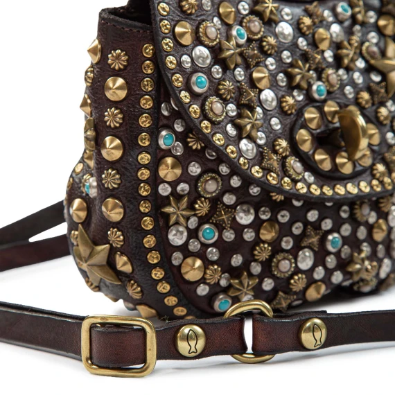 borsa a tracolla AFRODITE marrone campomaggi