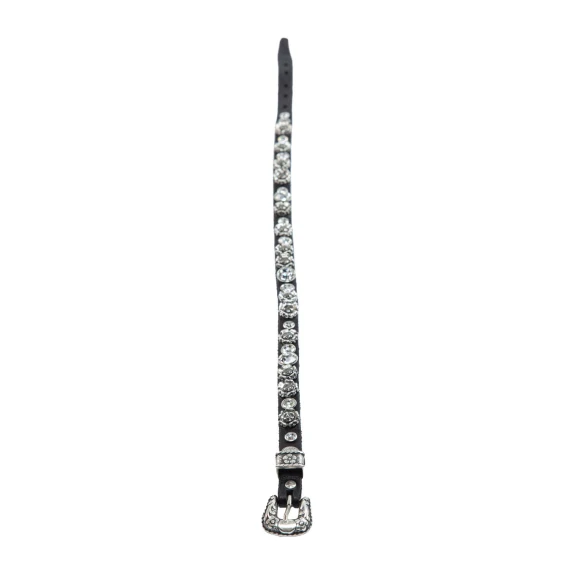 double-wrap black leather bracelet campomaggi