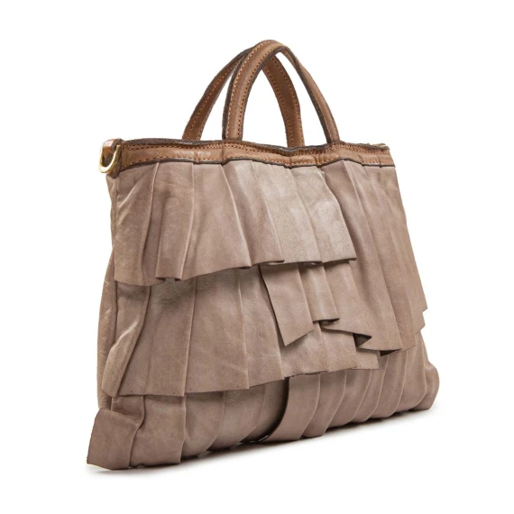 shopper piccola ADELE con rouches