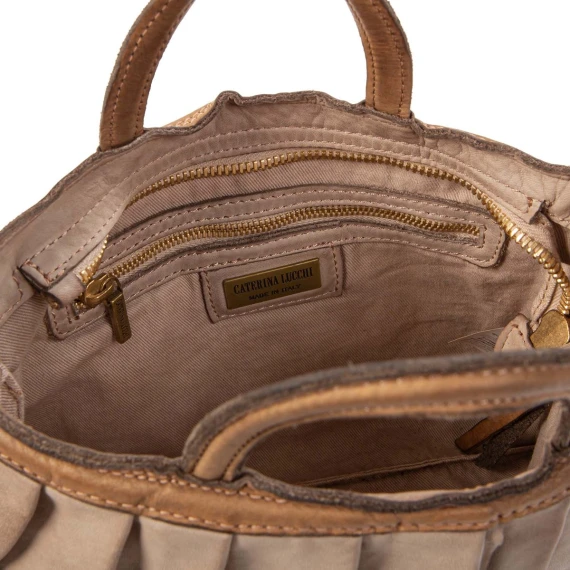 shopper piccola ADELE con rouches