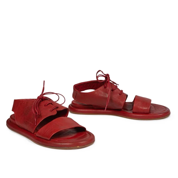 red bow sandals