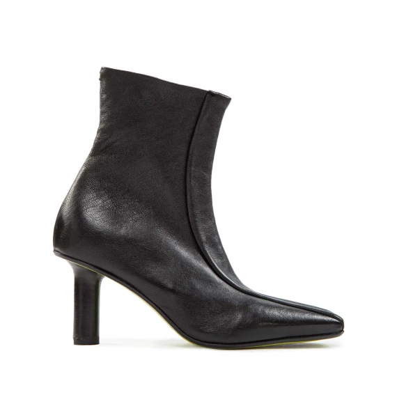 MOLLY black leather ankle boots Ernesto Dolani