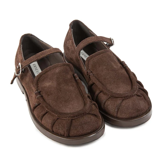 Bebe Suede Bath Tub in Cocoa