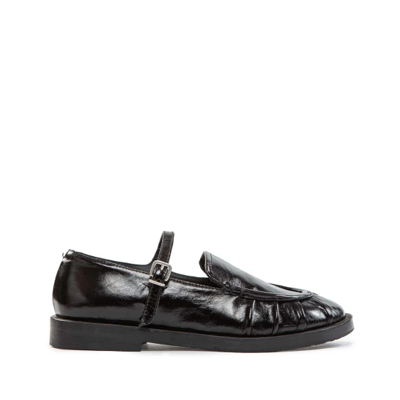 bebe black leather basin Ernesto Dolani