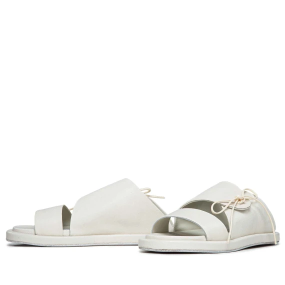 Ivory leather sandal Ernesto Dolani