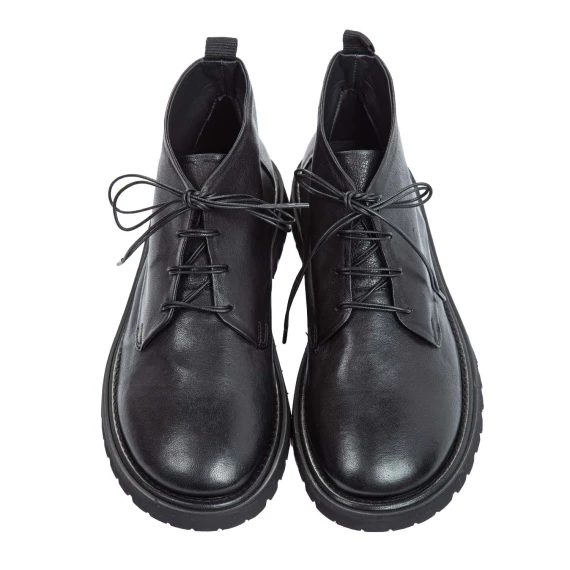 YAGO Polish Laces, Black Leather Ernesto Dolani