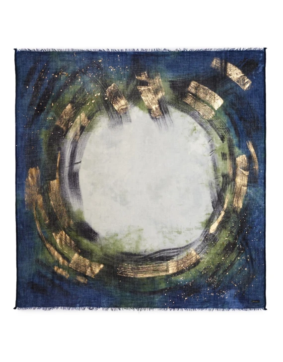 LITTLE DOROTY hand-painted scarf FALIERO SARTI