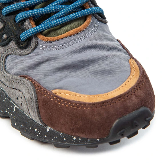 sneakers YAMANO con inserti grigio antracite